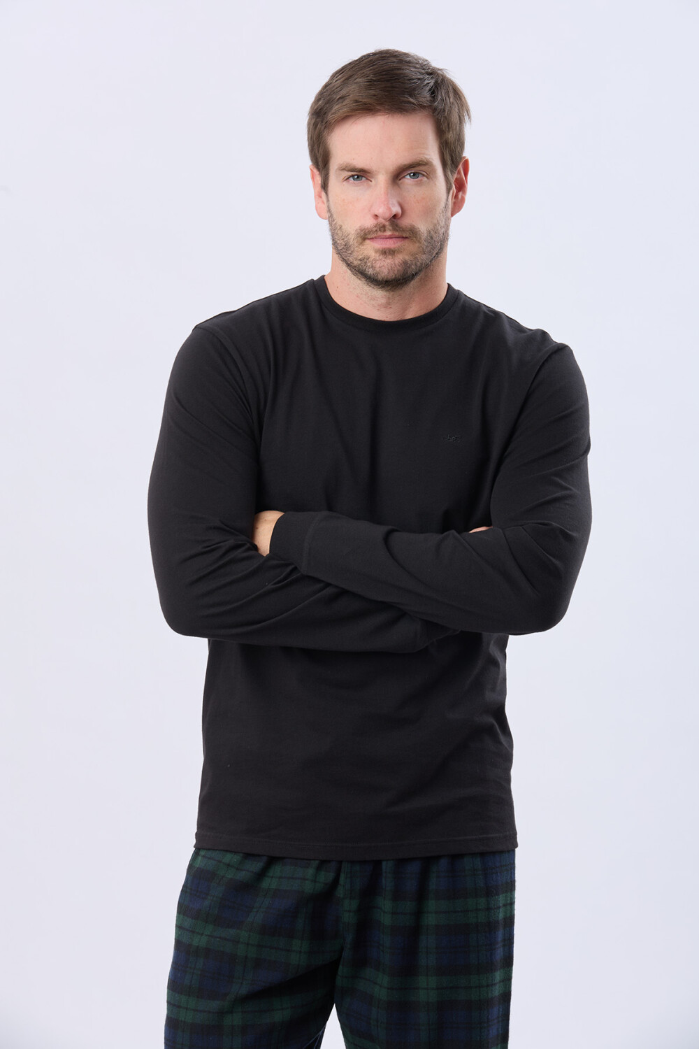 PIJAMA A CUADROS Verde