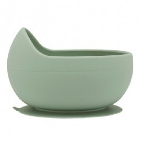 Bowls silicona con ventosa verde