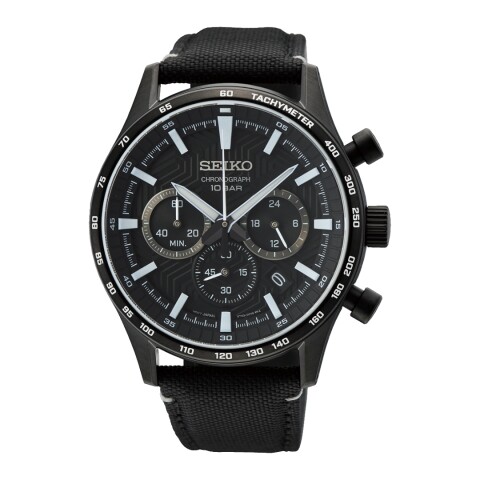 Reloj Seiko SSB417P1 para hombre Negro