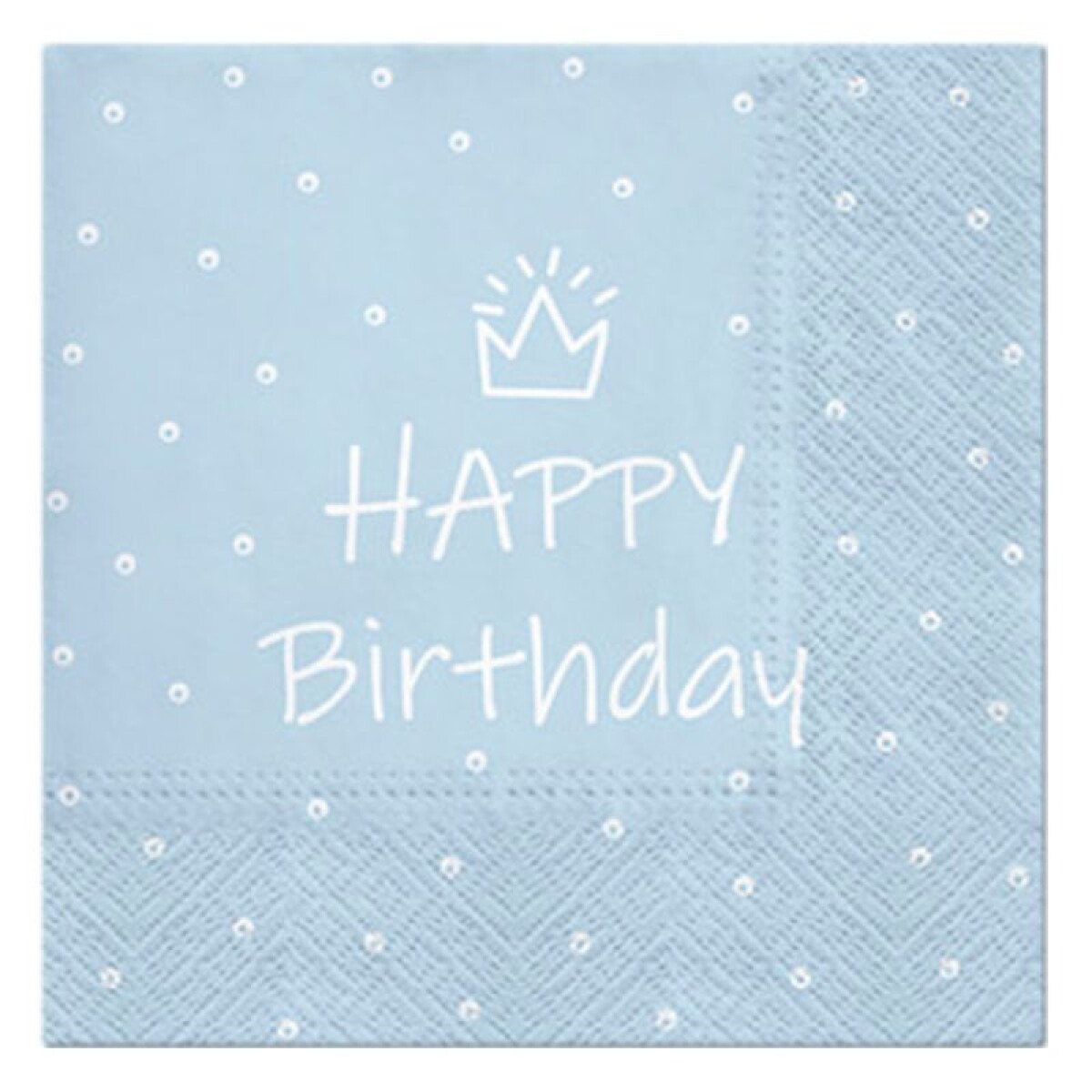 Servilleta Special Day Light Blue x20 