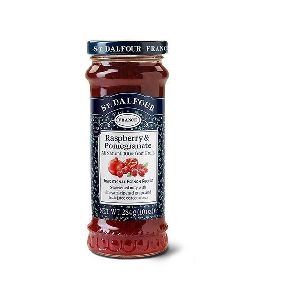Mermelada De Frambuesa Y Granada St Dalfour 284g 