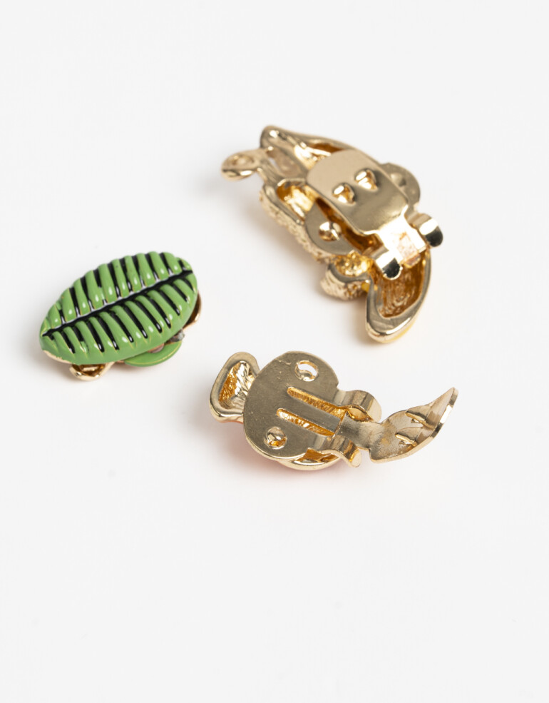 Bijouterie Vs Color Set De Pins Para Ojotas - Combinacion Multicolor