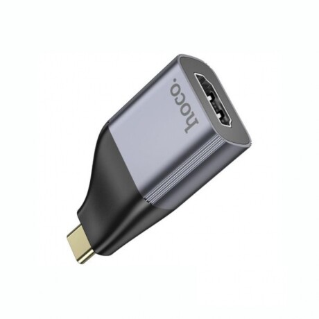 Adaptador USB-C A HDMI HOCO UA33 - Metal Gray Adaptador USB-C A HDMI HOCO UA33 - Metal Gray