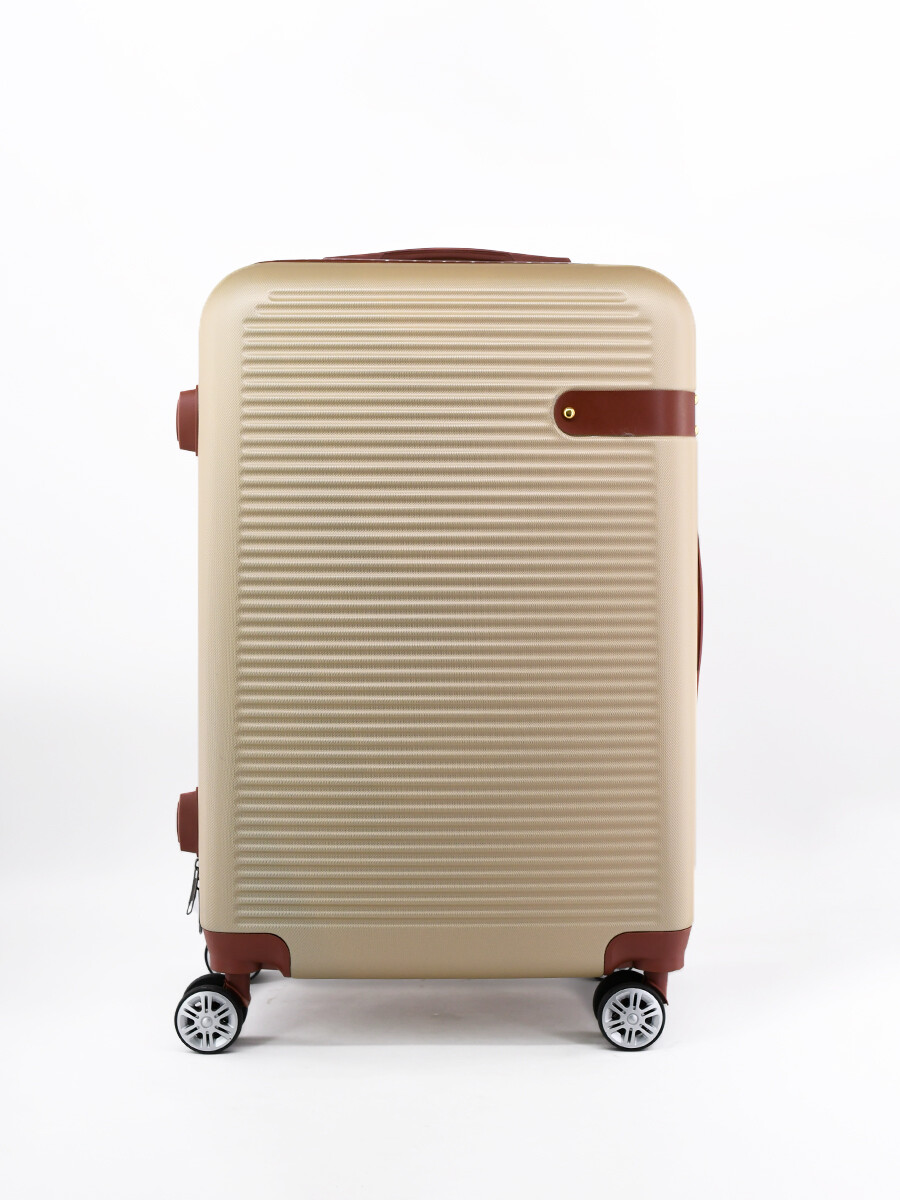 VALIJA 24 PULGADAS - BEIGE 