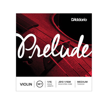 ENCORDADO VIOLIN/DADDARIO J810 PRELUDE 4/4 MEDIUM - ENCORDADO VIOLIN  DADDARIO J810 PRELUDE 4/4 MEDIUM — Woofer