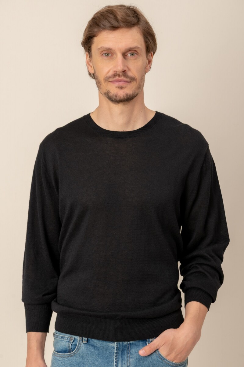 Sweater lino - Negro 