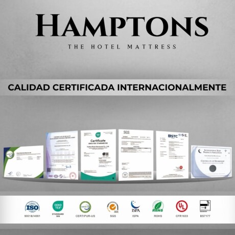 Colchon de resortes 1 Plaza THM Platinum Colchon de resortes 1 Plaza THM Platinum