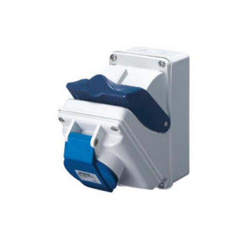 Tomacorriente Combibloc IP44 2P+T 16A 6HS 220V GG6404