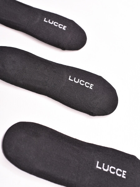 MEDIA INVISIBLE PACK X 3 NEGRO