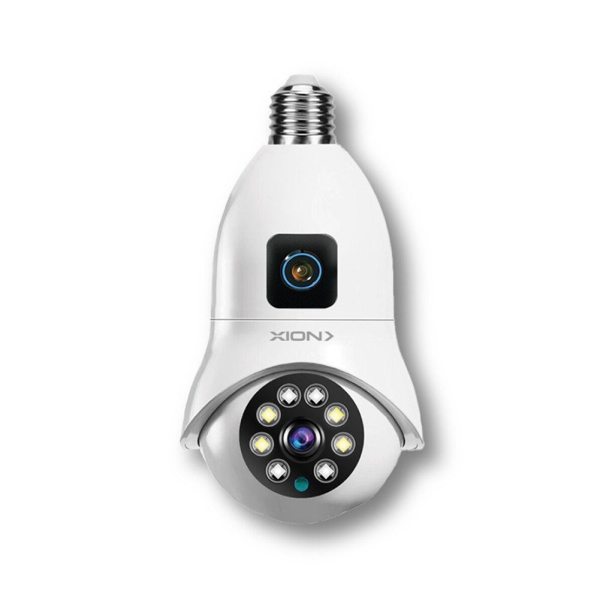 cámara de seguridad xion smart doble cámara portalámpara 