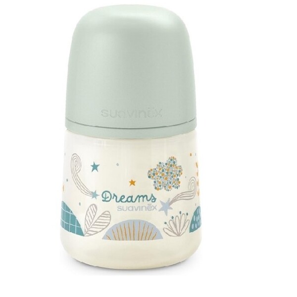 Biberon anatomico 150ml Suavinex Dreams celeste