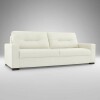 SOFA 3.5 CUERPOS - PU COLOR PERLA SOFA 3.5 CUERPOS - PU COLOR PERLA