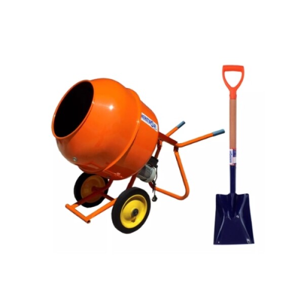 HORMIGONERA HERMASUR® 140LTs + PALA DE PALEAR Hermasur® HORMIGONERA HERMASUR® 140LTs + PALA DE PALEAR Hermasur®