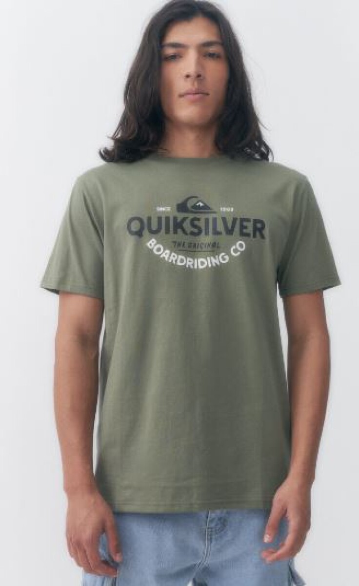 T-SHIRT QUIKSILVER 40616 - VERDE 