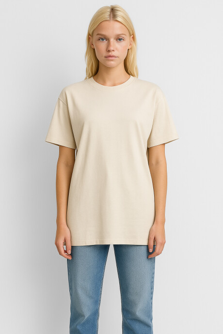 Remera Christophe Taupe Claro