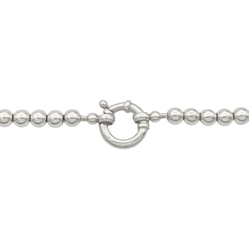 Cadena eslabón Bolas - Plata 925 - Sin Piedra - CD3270 Sinpiedra