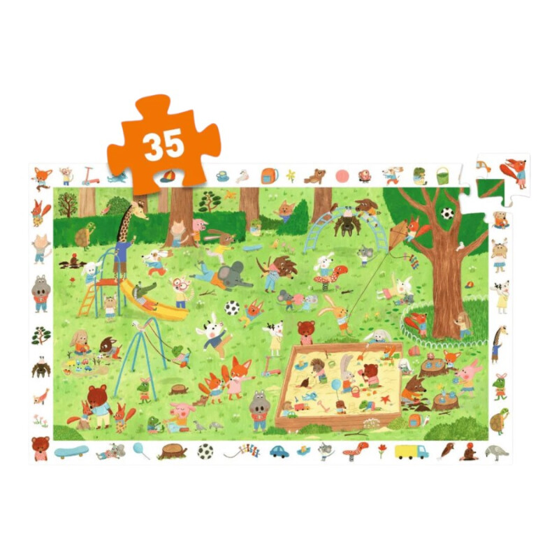 Puzzle Pequeños Amigos Jardín Djeco Puzzle Pequeños Amigos Jardín Djeco