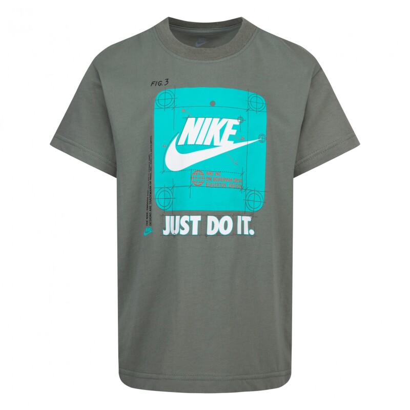 Camiseta Future Utility Ss Tee de Niño Gris