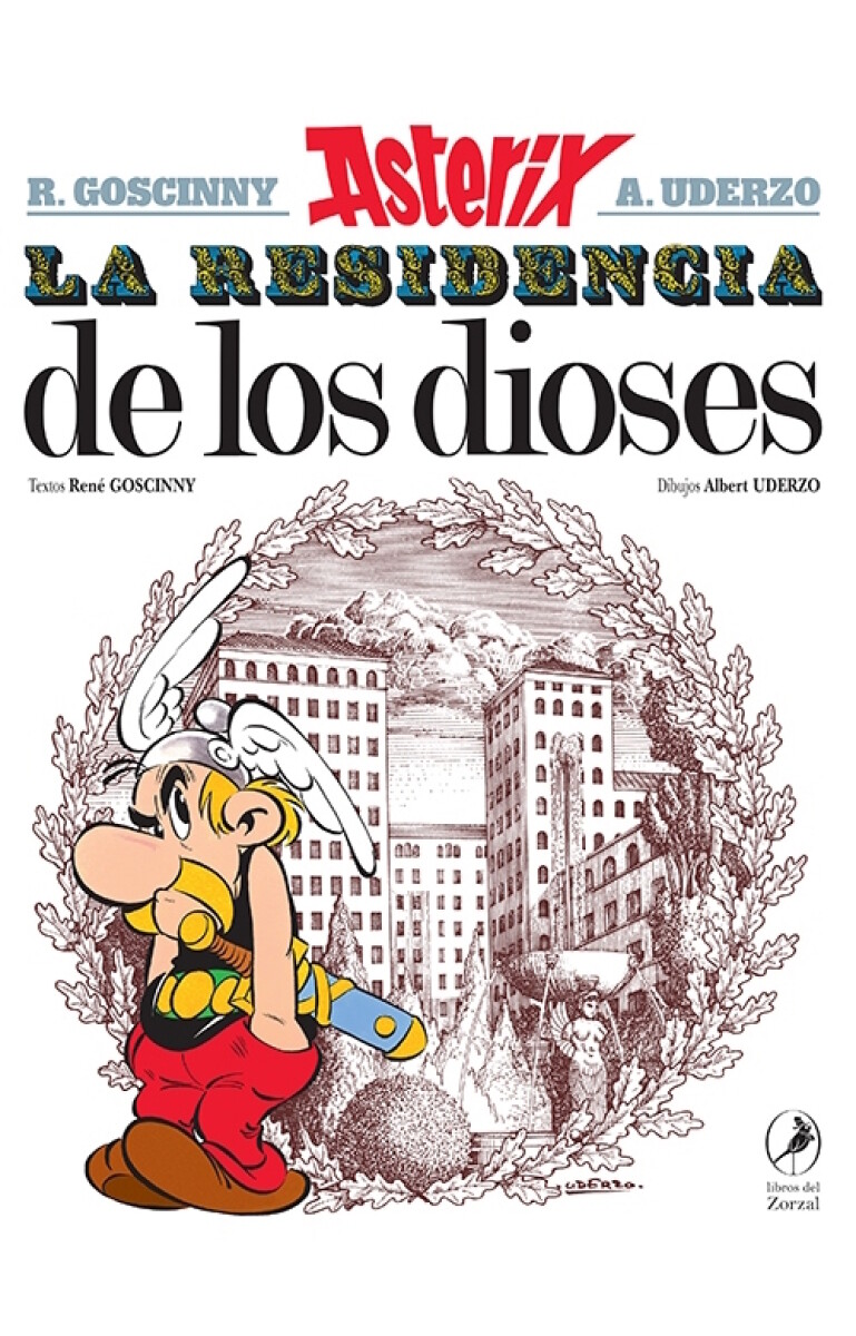 Asterix La residencia de los dioses. Álbum 17 