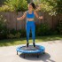 Mini Trampolin Plegable Cama Elástica Saltarín Fitness 102 Cm IMBACK Color Azul Mini Trampolin Plegable Cama Elástica Saltarín Fitness 102 Cm IMBACK Color Azul
