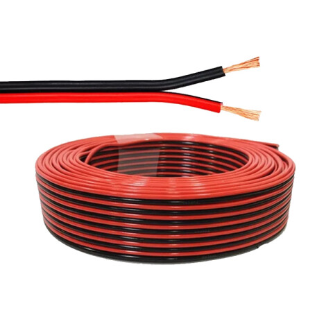 Cordón gemelo bicolor 2x1mm² - rollo de 30 mts. N07218R30
