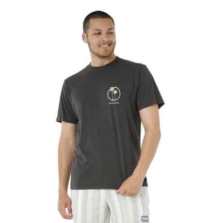 Remera Rip Curl Mod Cali Two Palms Negro