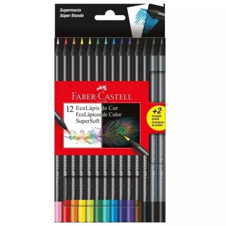 Lapices Faber Super Soft x12 Lapices Faber Super Soft x12