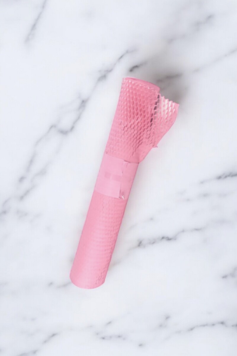 Bobina papel panal eco - 48 x 25 mts. ROSADO 