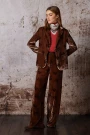 TROUSERS POMEOTO Marron