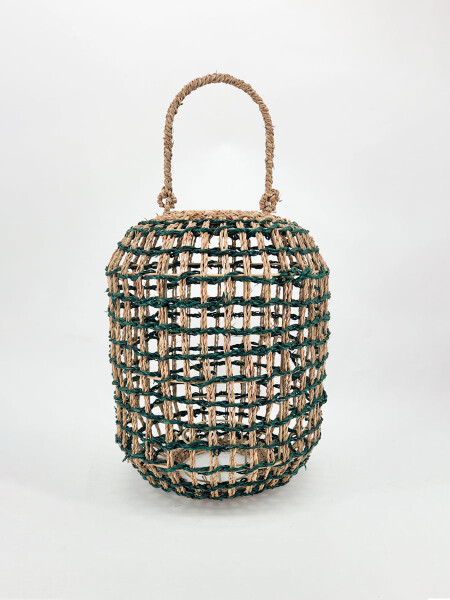 FAROL TEJIDO VERDE MARRON