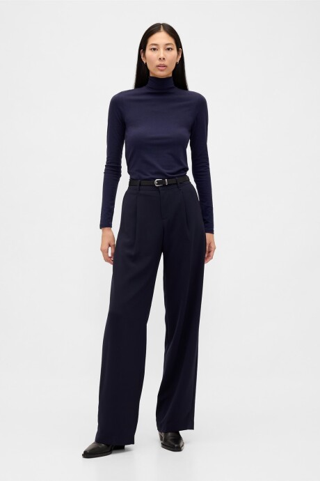 Remera Polera Mujer Navy Uniform