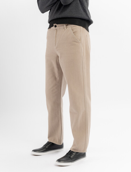 Jean carpintero color beige