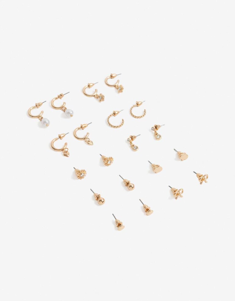 Aros Sets Aros Set Metal - Dorado