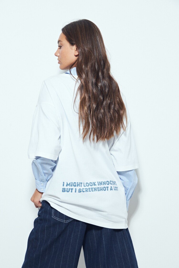 REMERA PEPEROMIA Blanco