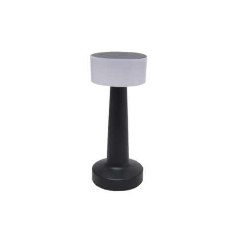 Lámpara de mesa LED inalámbrica 2W negro USB-C IX5016