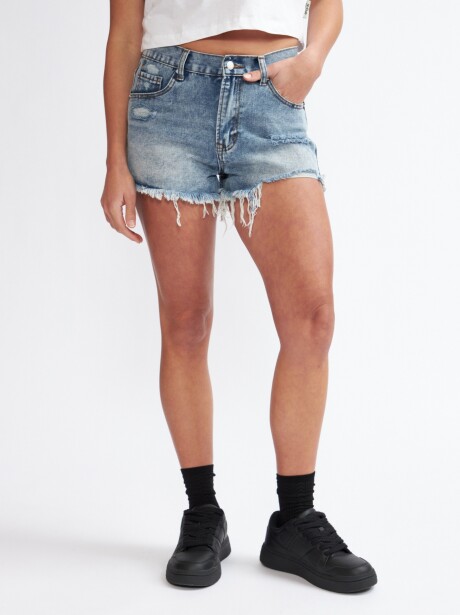SHORT SAMANTA AZUL CLARO