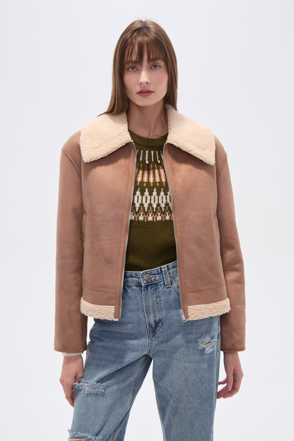 Campera Balik Tostado