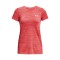 Remera de Mujer Under Armour Tech Tiger Rojo