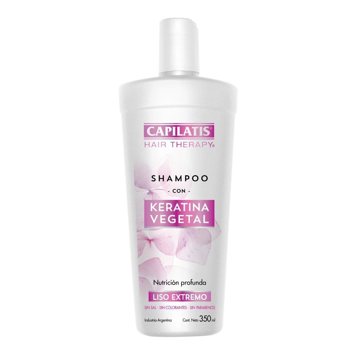 Shampoo Capilatis con Keratina Vegetal Liso Extremo 400 ML 