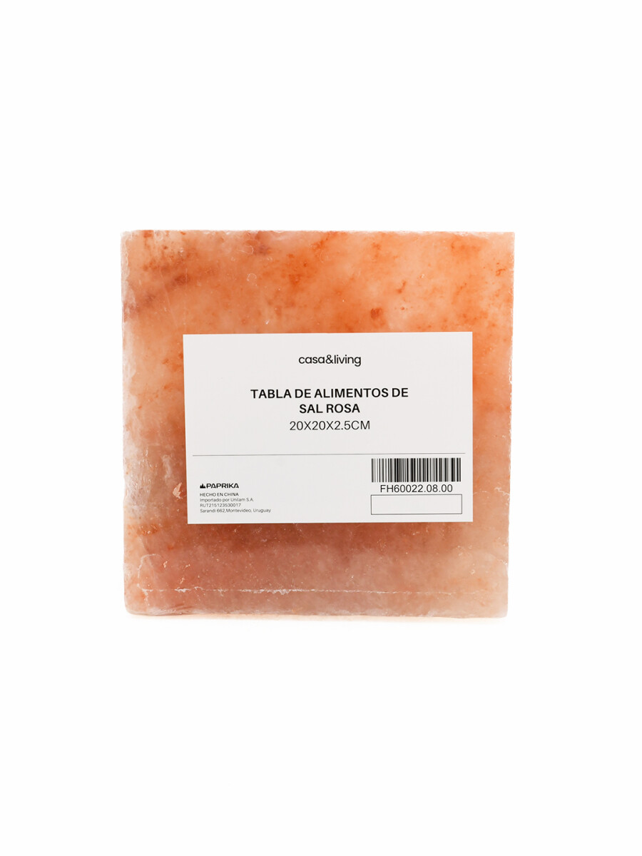 TABLA ALIMENTOS DE SAL - ROSADO 