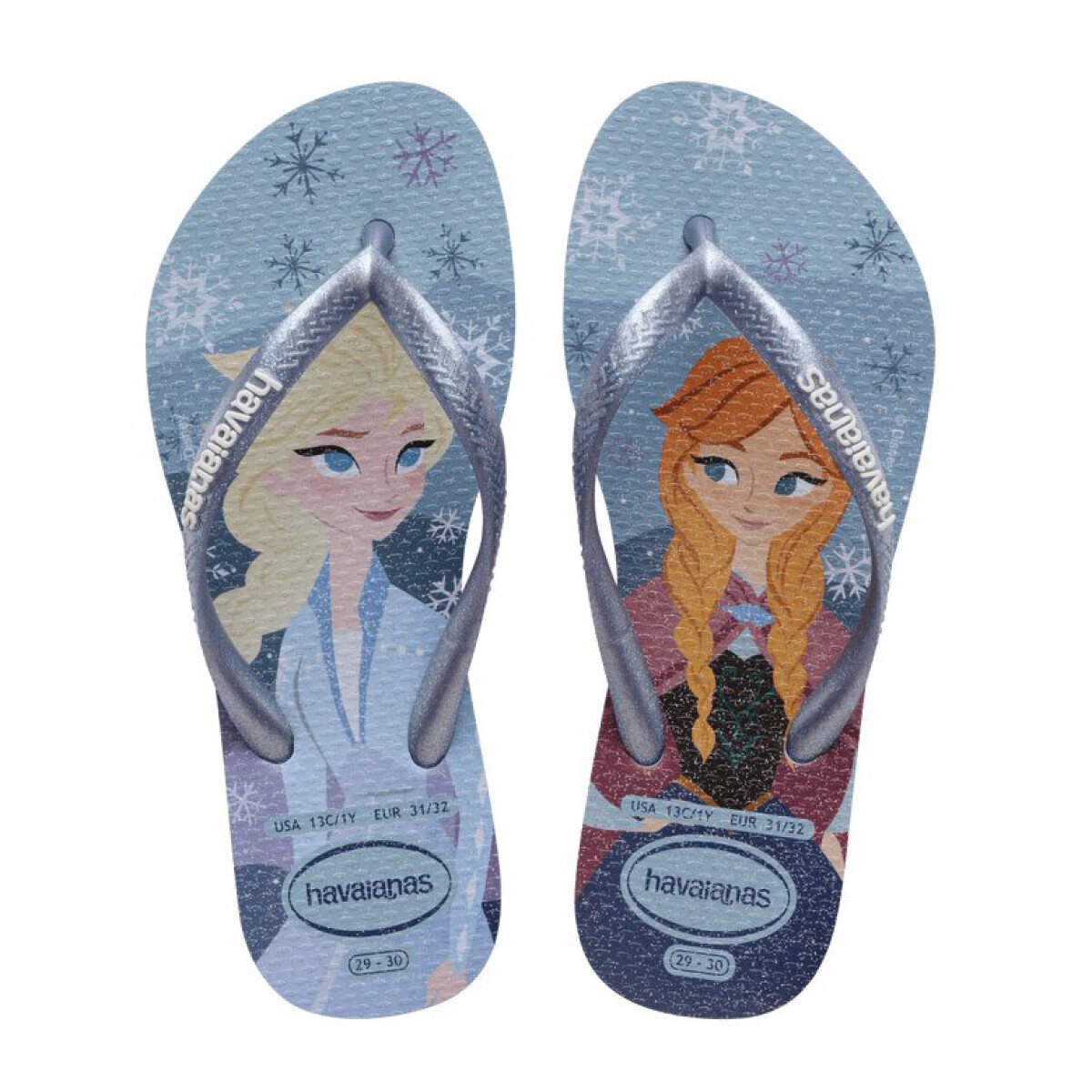 Sandalias Infantiles Havaianas Kids Slim Princes Havaianas - Lila 