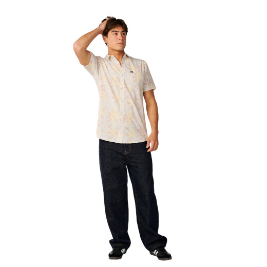 Camisa Rip Curl Vaporcool Sessions Aerotech - Blanco Camisa Rip Curl Vaporcool Sessions Aerotech - Blanco