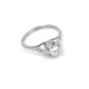 Anillo Antiguo En Oro 18K, Brillantes Y Diamantes Anillo Antiguo En Oro 18K, Brillantes Y Diamantes
