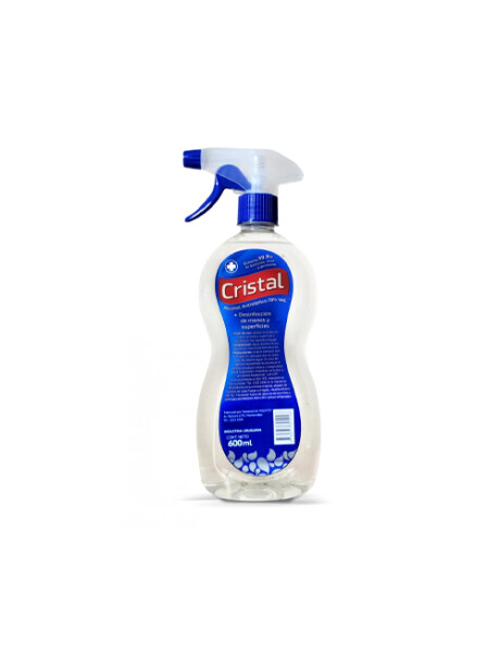 ALCOHOL ANTISEPTICO (CRISTAL) 70%, 600ML ALCOHOL ANTISEPTICO (CRISTAL) 70%, 600ML