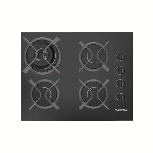 Anafe De Empotrar Vidrio Negro - Modelo PK- AG 940 - Punktal Anafe De Empotrar Vidrio Negro - Modelo PK- AG 940 - Punktal