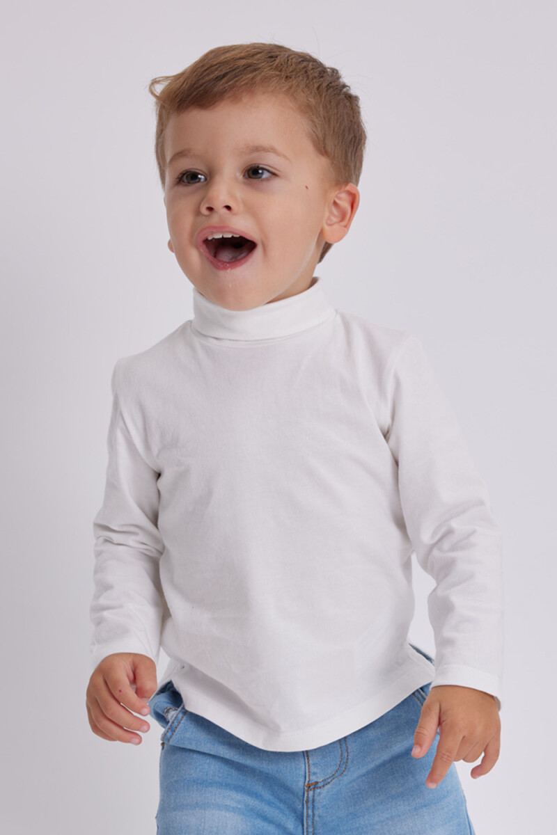 Polera lisa Blanco
