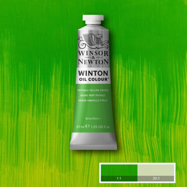 Óleo 37 ml - Winsor & Newton Verdes