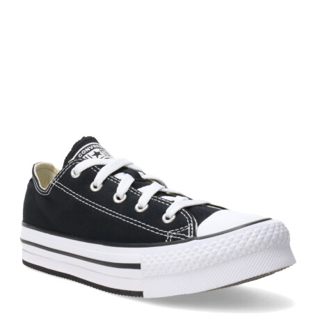 Championes de Niños Converse Ctas Eva Lift Ox Junior Negro - Blanco