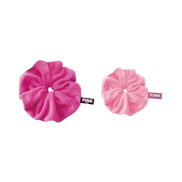 Goma de cabello pink party 2pcs Goma de cabello pink party 2pcs