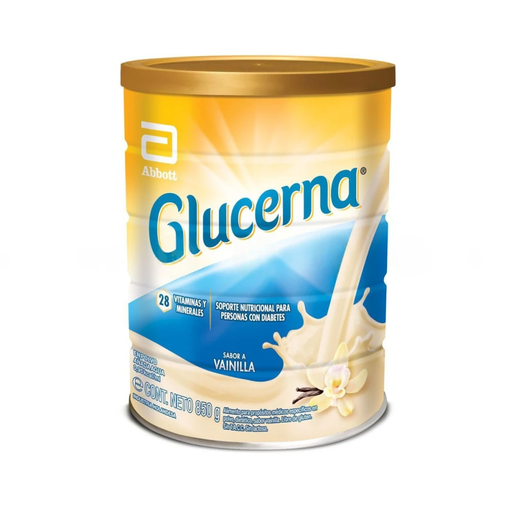 GLUCERNA VAINILLA PVO. FR. X 850 GR.